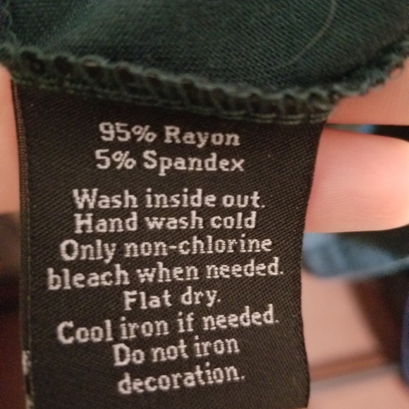 Dark Green Blouse Size xL - Picture 4 of 4